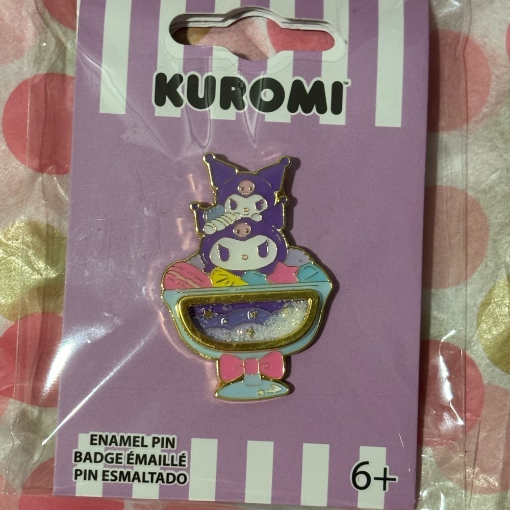 Kuromi Enamel Pin by Sanrio